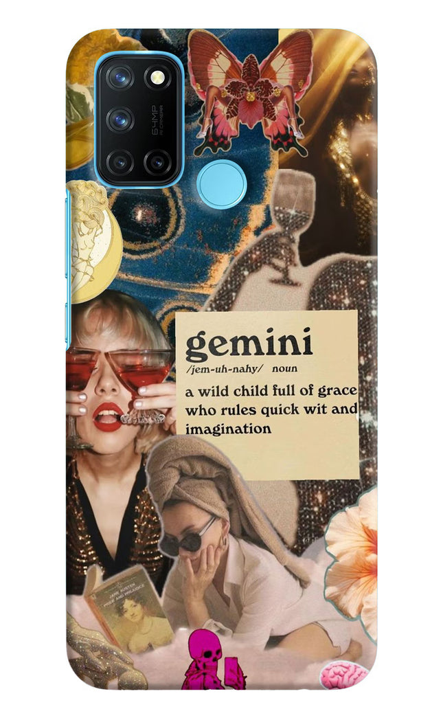 Gemini Zodiac Realme C17/Realme 7i Hard Case Back Cover by Casekaro