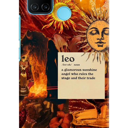 Leo Zodiac Realme C17/Realme 7i Hard Case Back Cover by Casekaro