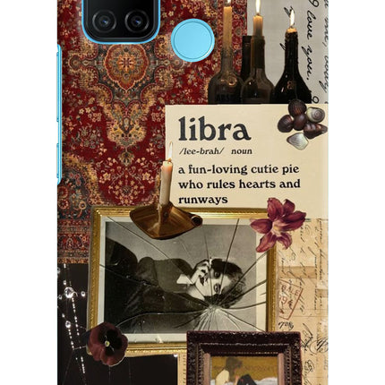 Libra Zodiac Realme C17/Realme 7i Hard Case Back Cover by Casekaro