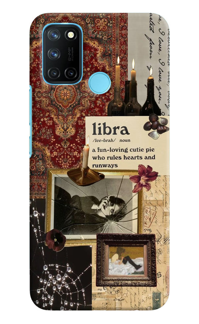 Libra Zodiac Realme C17/Realme 7i Hard Case Back Cover by Casekaro