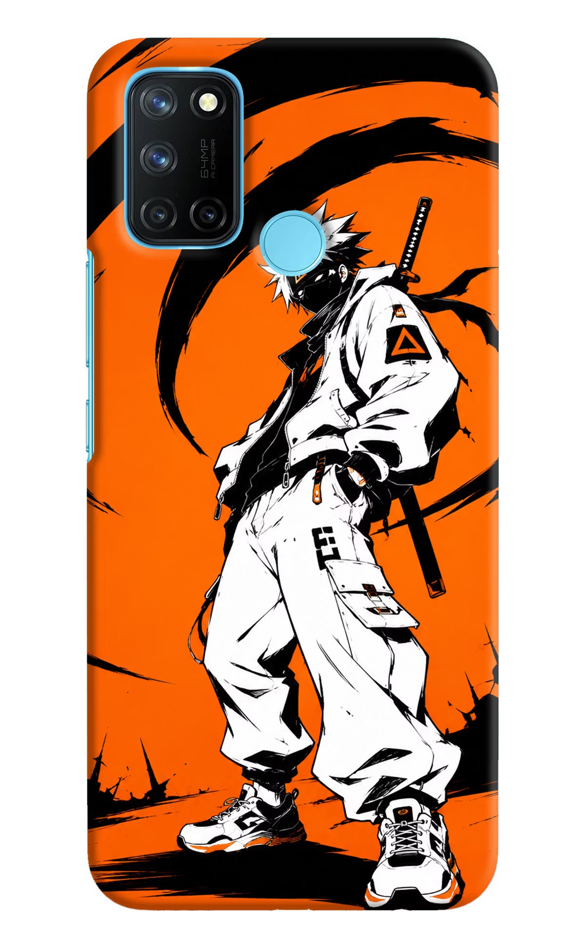 Street Samurai  Realme C17/Realme 7i Hard Case Back Cover by Casekaro