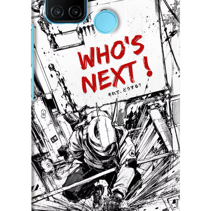 Who's Next Realme C17/Realme 7i Hard Case Back Cover by Casekaro