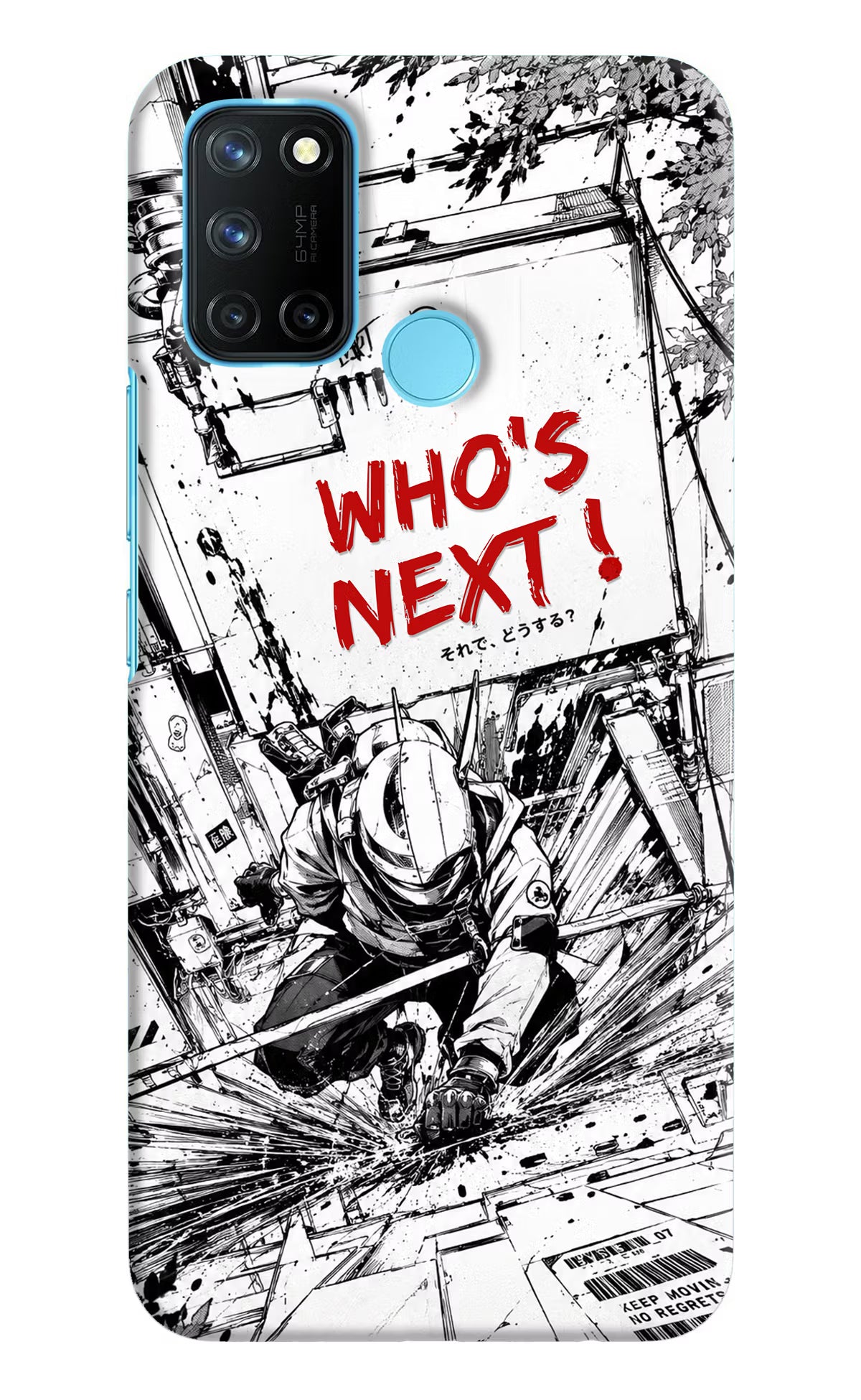 Who's Next Realme C17/Realme 7i Hard Case Back Cover by Casekaro
