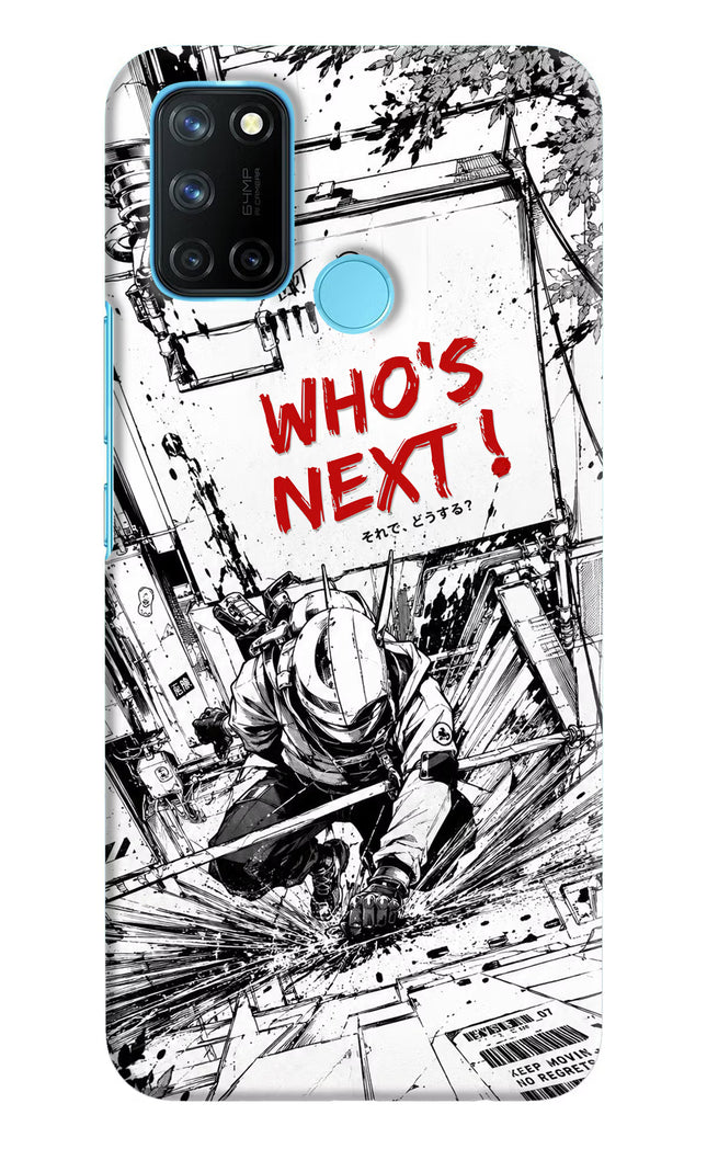 Who's Next Realme C17/Realme 7i Hard Case Back Cover by Casekaro