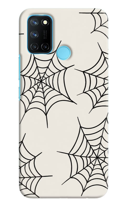 Spider Web Realme C17/Realme 7i Hard Case Back Cover by Casekaro