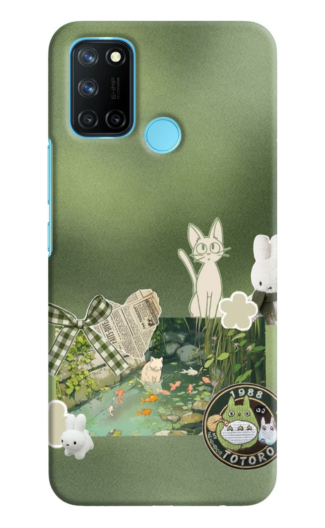 Aesthetic anime Realme C17/Realme 7i Hard Case Back Cover by Casekaro