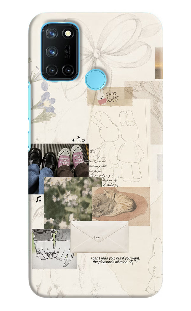 Soft Aesthetic Realme C17/Realme 7i Hard Case Back Cover by Casekaro