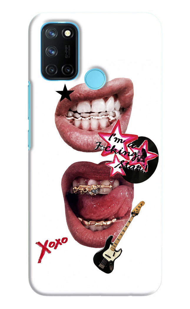 Rockstar Realme C17/Realme 7i Hard Case Back Cover by Casekaro
