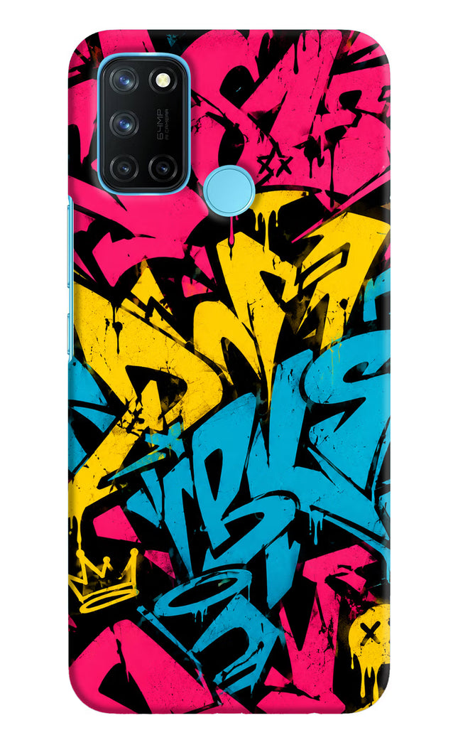 Graffiti Vibe Realme C17/Realme 7i Hard Case Back Cover by Casekaro