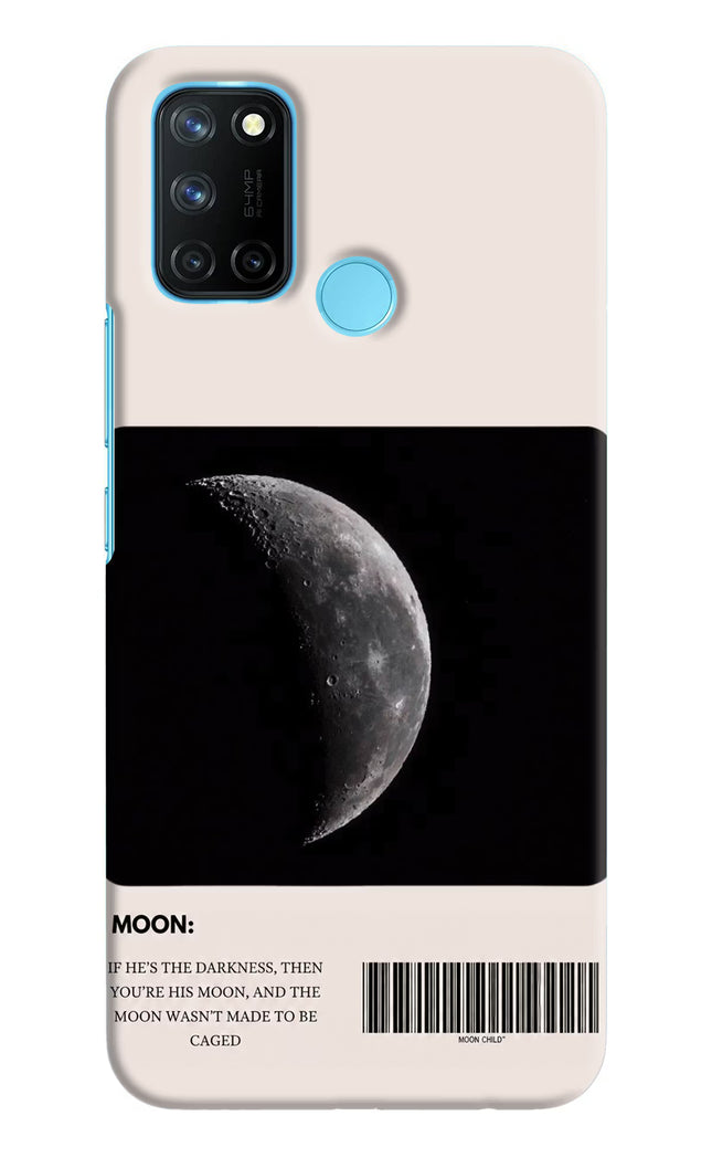 Moon Phase Realme C17/Realme 7i Hard Case Back Cover by Casekaro