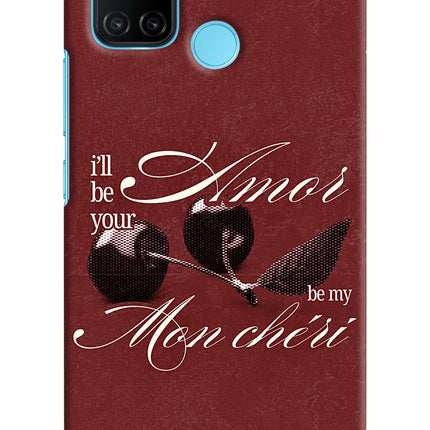 Velvet Cherry Realme C17/Realme 7i Hard Case Back Cover by Casekaro