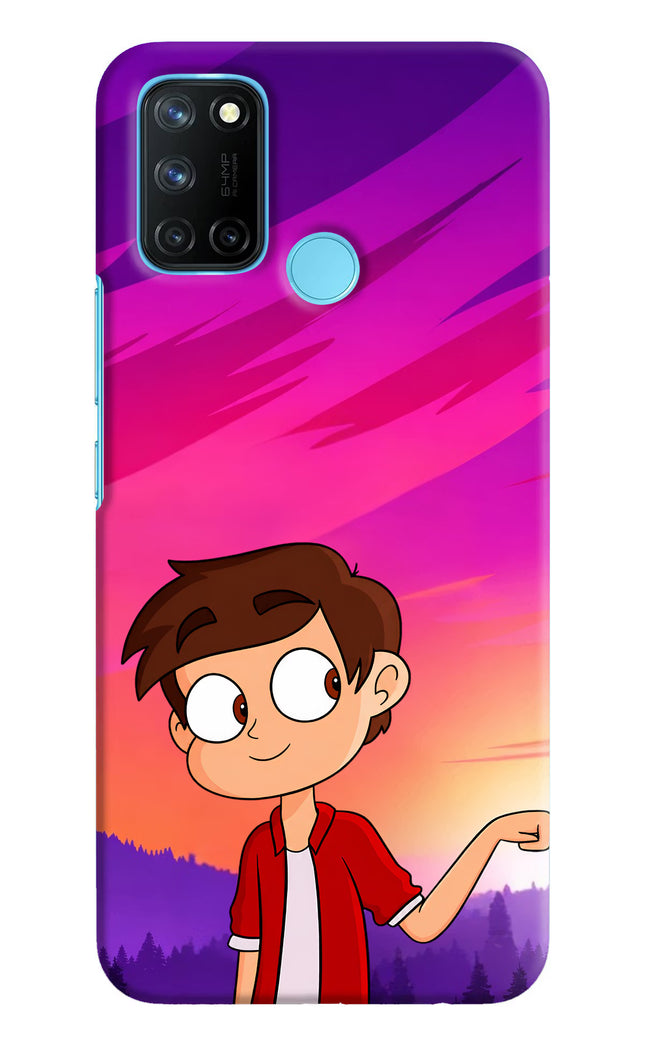 Marco Sunset Realme C17/Realme 7i Hard Case Back Cover by Casekaro