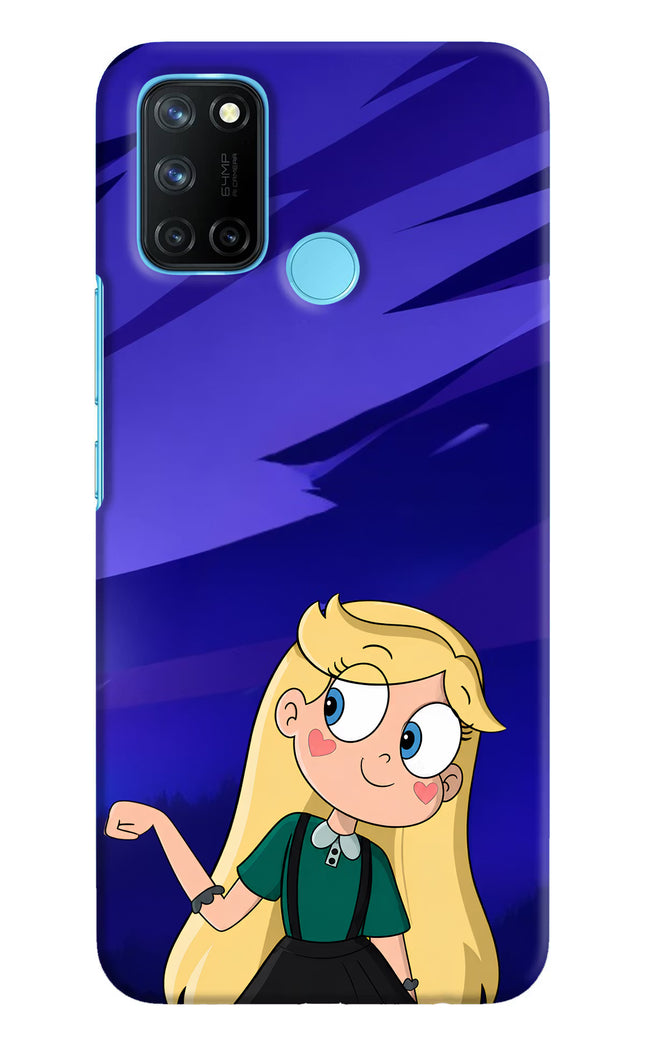Star Glow Realme C17/Realme 7i Hard Case Back Cover by Casekaro