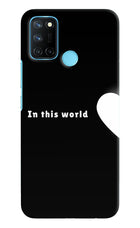 This World Realme C17/Realme 7i Hard Case Back Cover by Casekaro