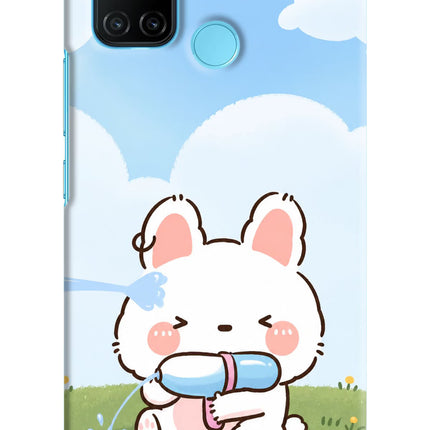 Bunny Treat Realme C17/Realme 7i Hard Case Back Cover by Casekaro