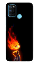 Ember Flame Realme C17/Realme 7i Hard Case Back Cover by Casekaro