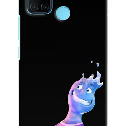 Wade Wave Realme C17/Realme 7i Hard Case Back Cover by Casekaro