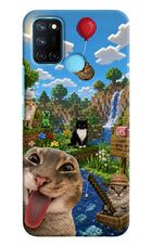 Minecraft Cat Chaos Realme C17/Realme 7i Hard Case Back Cover by Casekaro