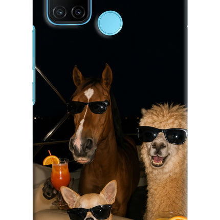 Party Squad Realme C17/Realme 7i Hard Case Back Cover by Casekaro