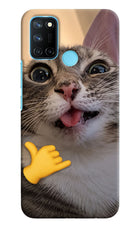 Silly Cat Call Realme C17/Realme 7i Hard Case Back Cover by Casekaro