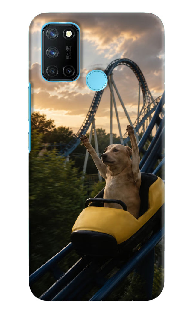 Rollercoaster Dog Realme C17/Realme 7i Hard Case Back Cover by Casekaro