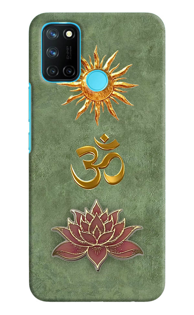 Om & Lotus Realme C17/Realme 7i Back Cover