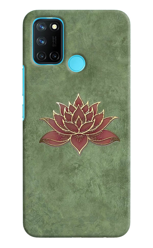 Lotus Grace Realme C17/Realme 7i Hard Case Back Cover by Casekaro