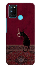 Midnight Cat Realme C17/Realme 7i Back Cover