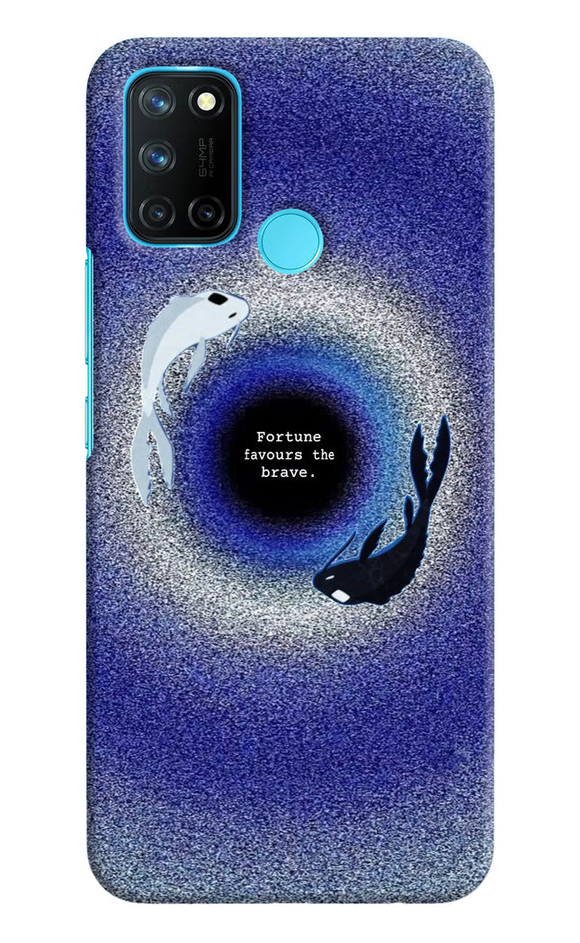 Dark Koi Realme C17/Realme 7i Hard Case Back Cover by Casekaro