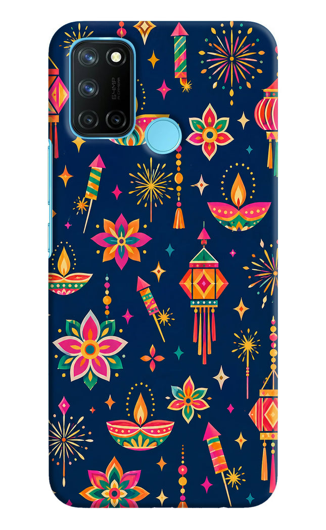 Festive Pop Realme C17/Realme 7i Hard Case Back Cover by Casekaro
