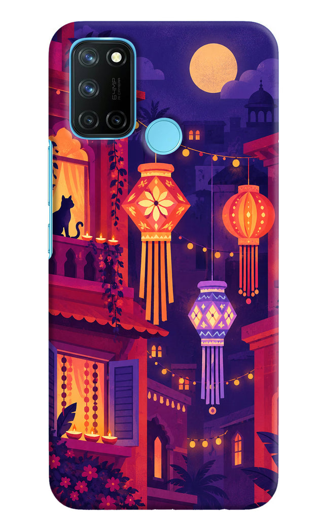 Lantern Lane Realme C17/Realme 7i Hard Case Back Cover by Casekaro
