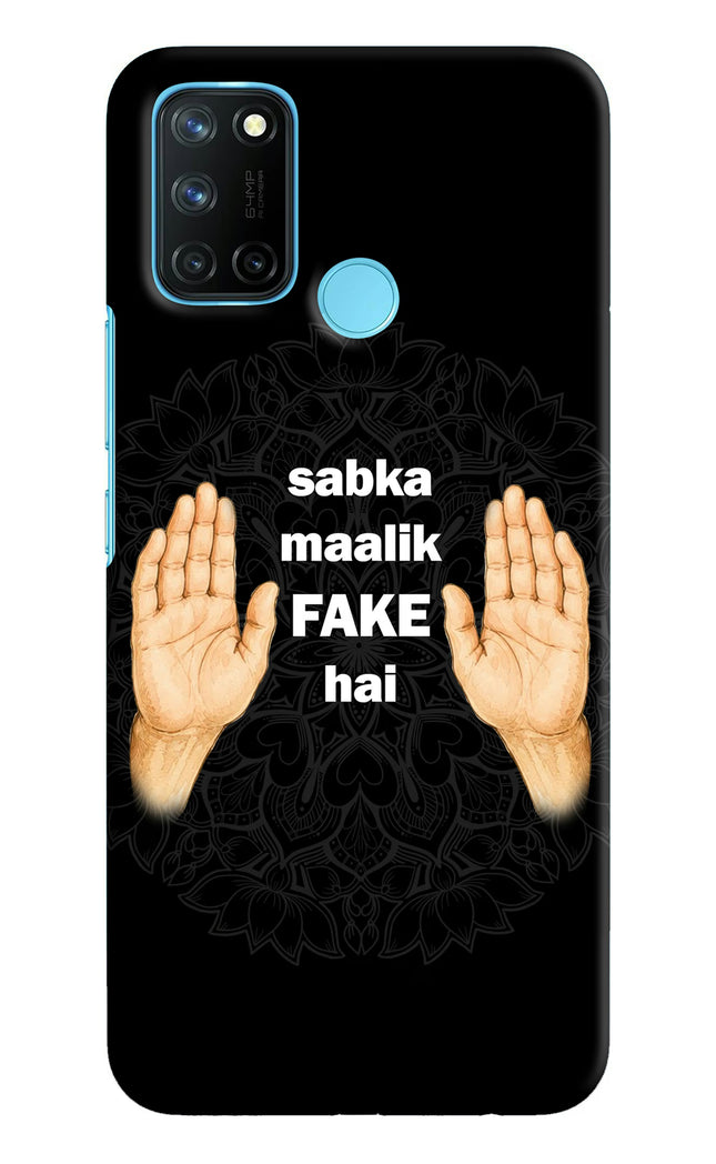 Sabka Malik Fake Realme C17/Realme 7i Hard Case Back Cover by Casekaro