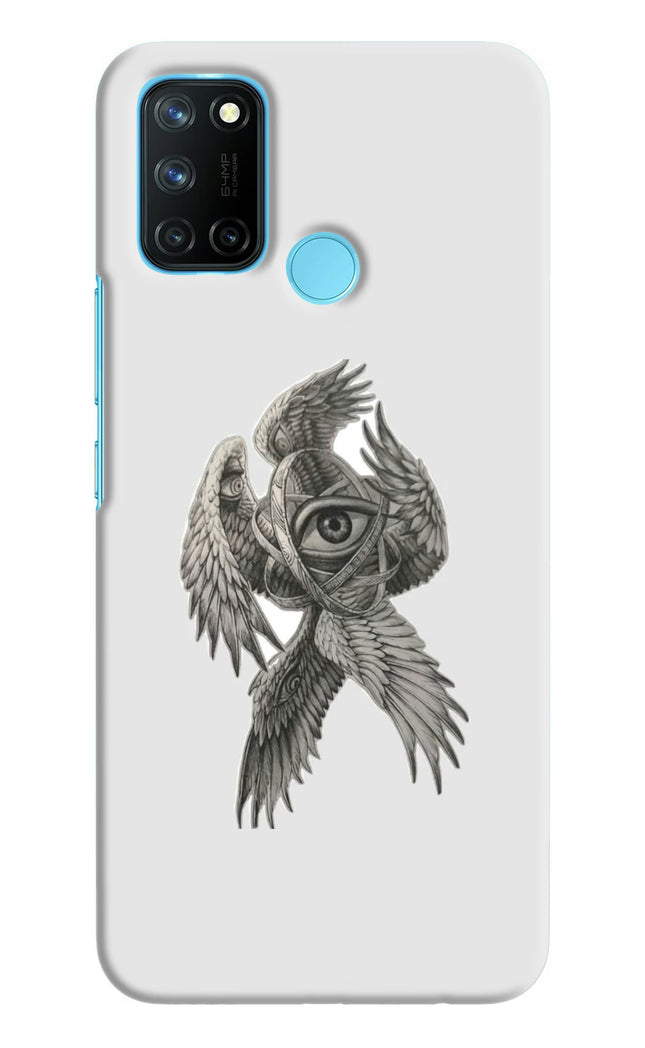 Accurate Angel Realme C17/Realme 7i Hard Case Back Cover by Casekaro