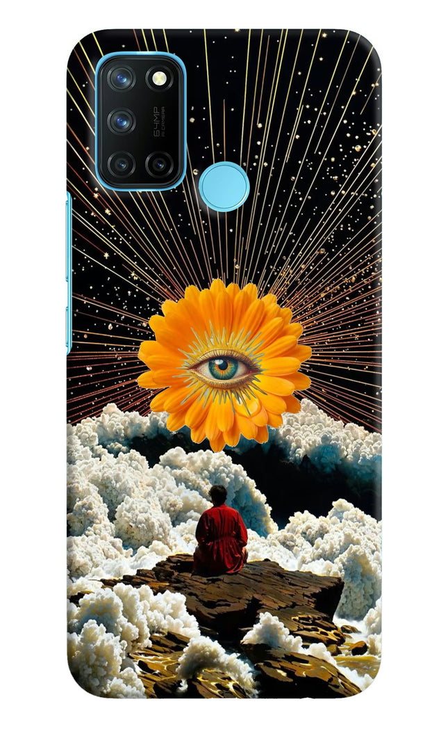 Cosmic Flower Realme C17/Realme 7i Hard Case Back Cover by Casekaro