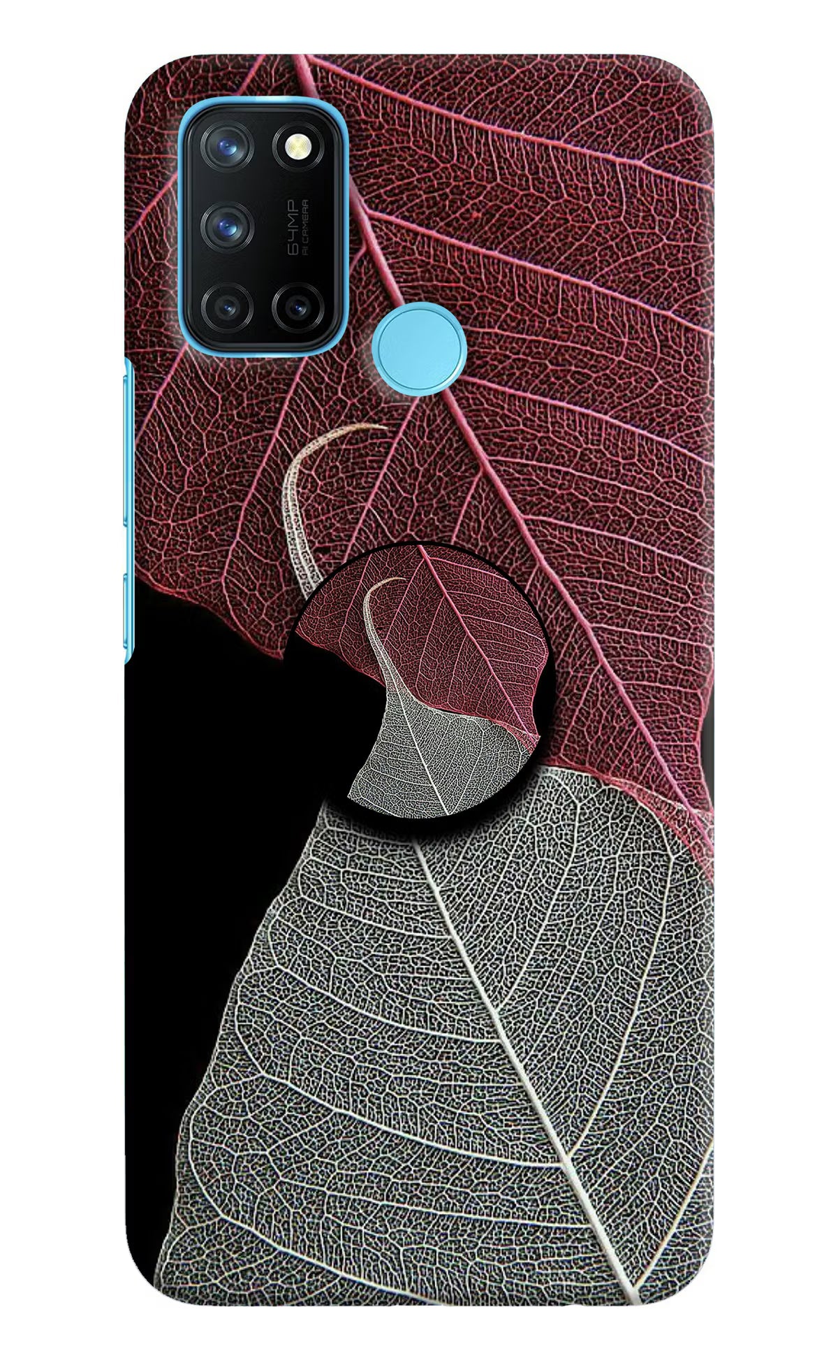 Leaf Pattern Realme C17/Realme 7i Pop Case by Casekaro