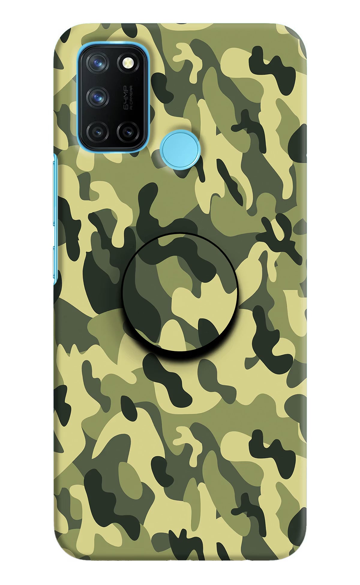 Camouflage Realme C17/Realme 7i Pop Case by Casekaro