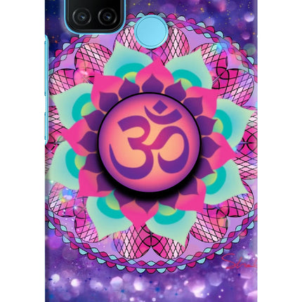 Om Purple Realme C17/Realme 7i Pop Case by Casekaro