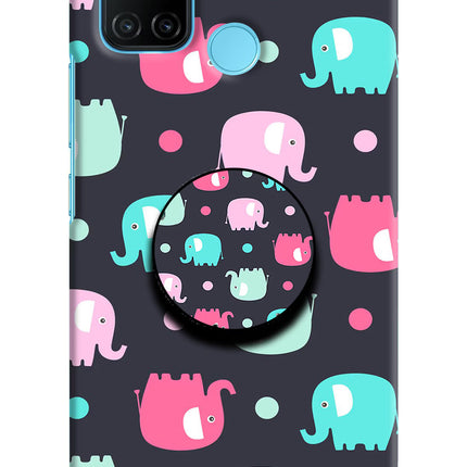 Baby Elephants Realme C17/Realme 7i Pop Case by Casekaro