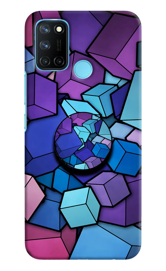 Cubic Abstract Realme C17/Realme 7i Pop Case by Casekaro