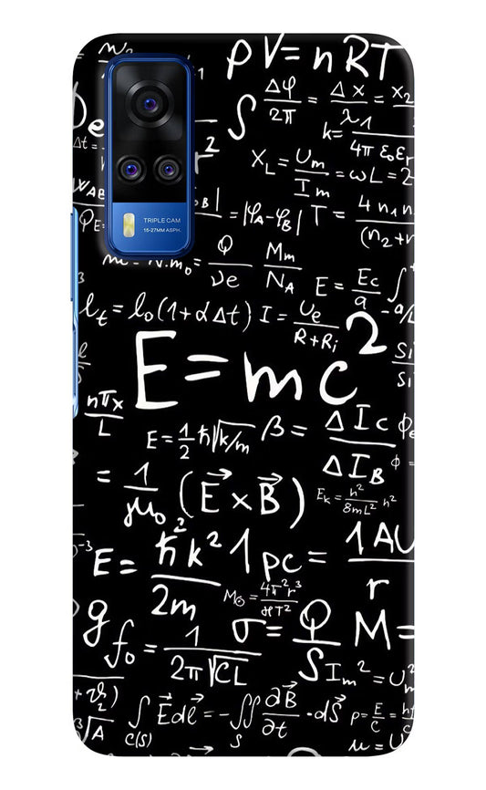 Physics Formula Vivo Y51A/Y51 2020 Hard Case Back Cover by Casekaro