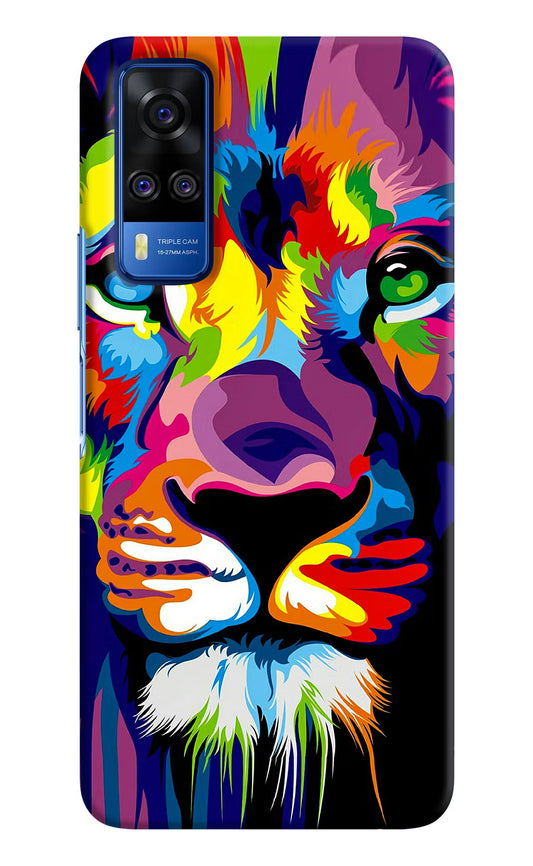 Lion Vivo Y51A/Y51 2020 Hard Case Back Cover by Casekaro