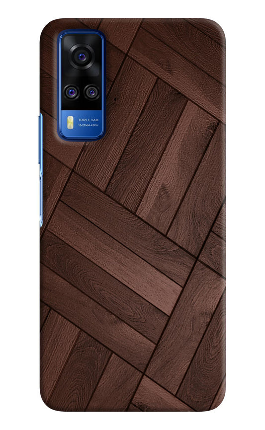 Wooden Texture Design Vivo Y51A/Y51 2020 Hard Case Back Cover by Casekaro
