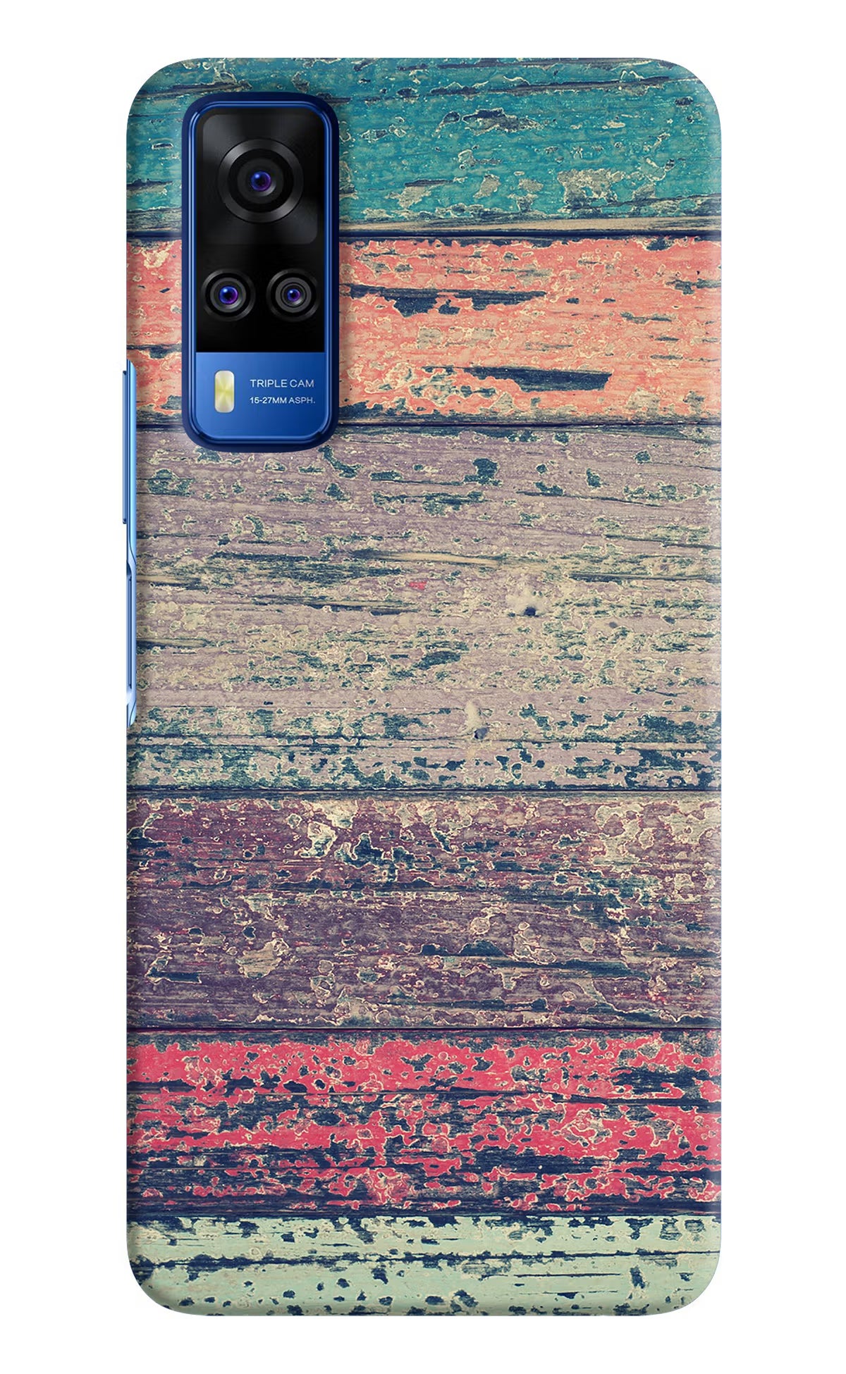 Colourful Wall Vivo Y51A/Y51 2020 Hard Case Back Cover by Casekaro