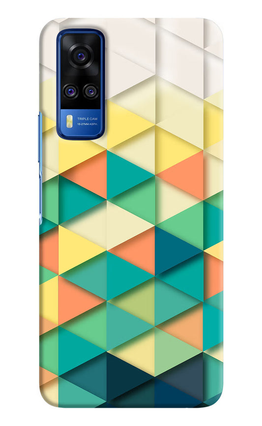 Abstract Vivo Y51A/Y51 2020 Hard Case Back Cover by Casekaro