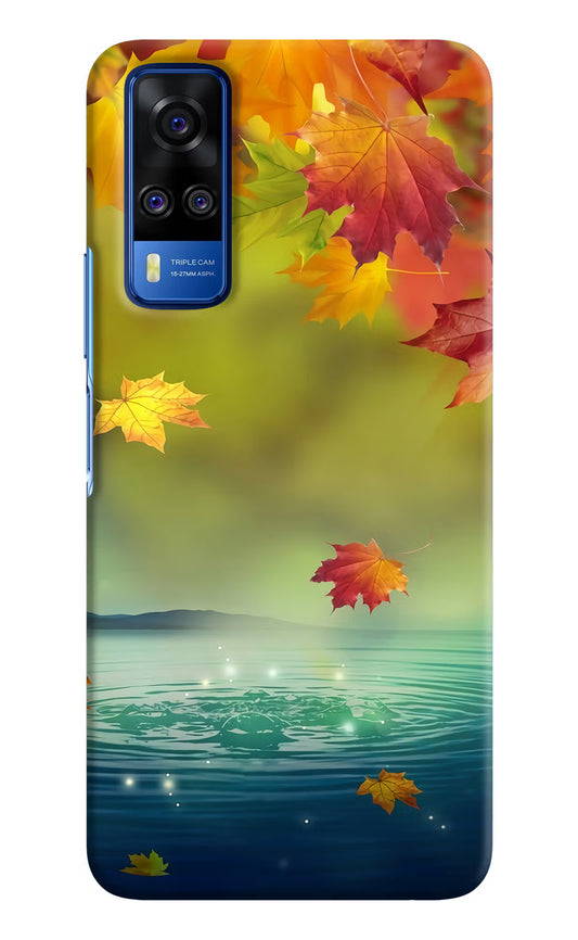 Flowers Vivo Y51A/Y51 2020 Hard Case Back Cover by Casekaro