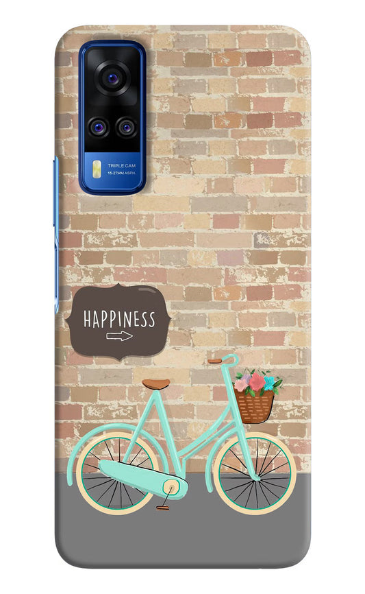Happiness Artwork Vivo Y51A/Y51 2020 Hard Case Back Cover by Casekaro
