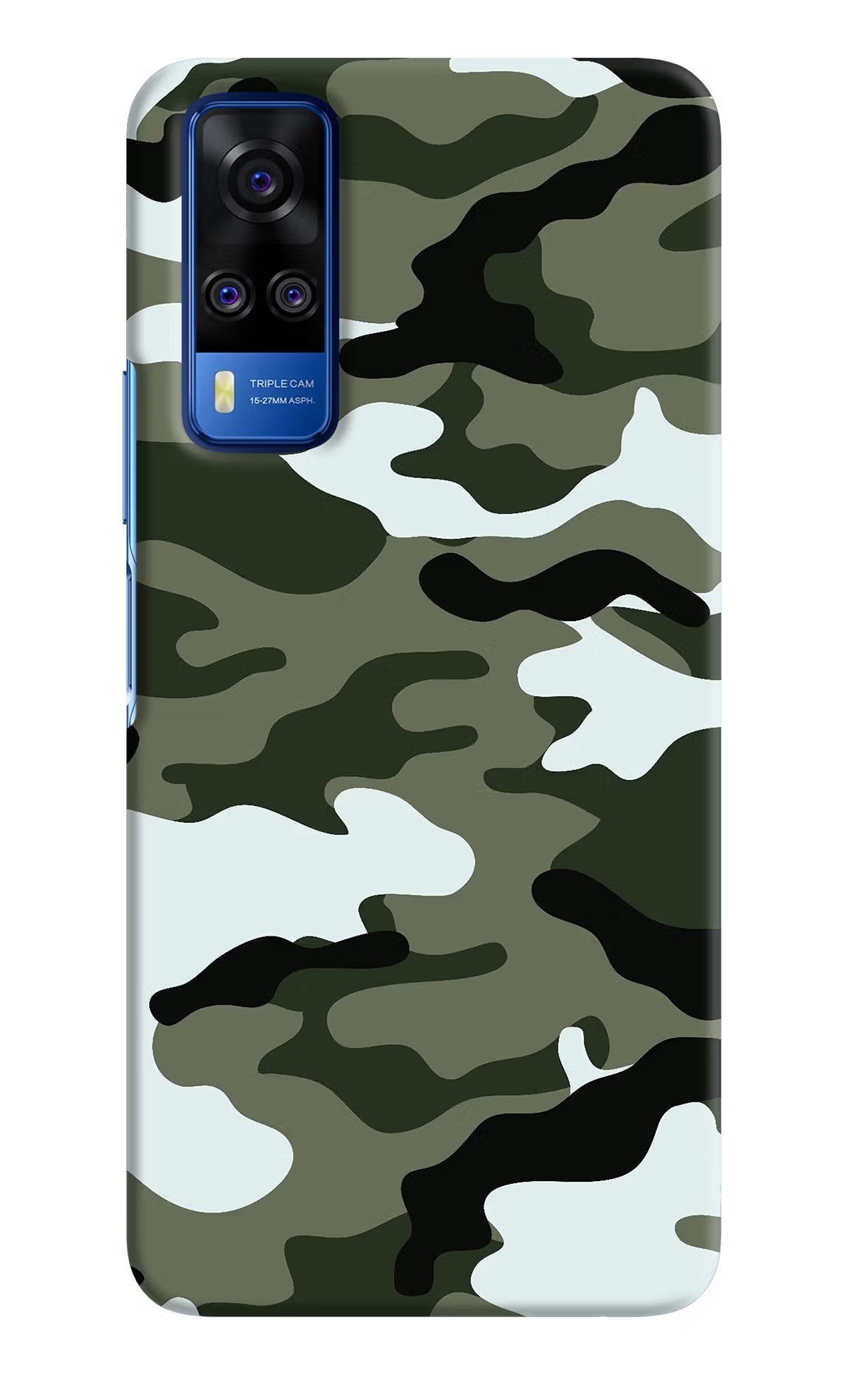 Camouflage Vivo Y51A/Y51 2020 Hard Case Back Cover by Casekaro