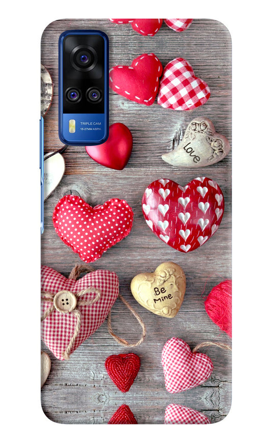 Love Wallpaper Vivo Y51A/Y51 2020 Hard Case Back Cover by Casekaro