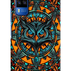 Angry Owl Art Vivo Y51A/Y51 2020 Hard Case Back Cover by Casekaro
