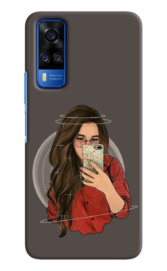 Selfie Queen Vivo Y51A/Y51 2020 Hard Case Back Cover by Casekaro